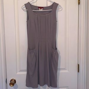 Zokai grey casual spring summer dress size S
